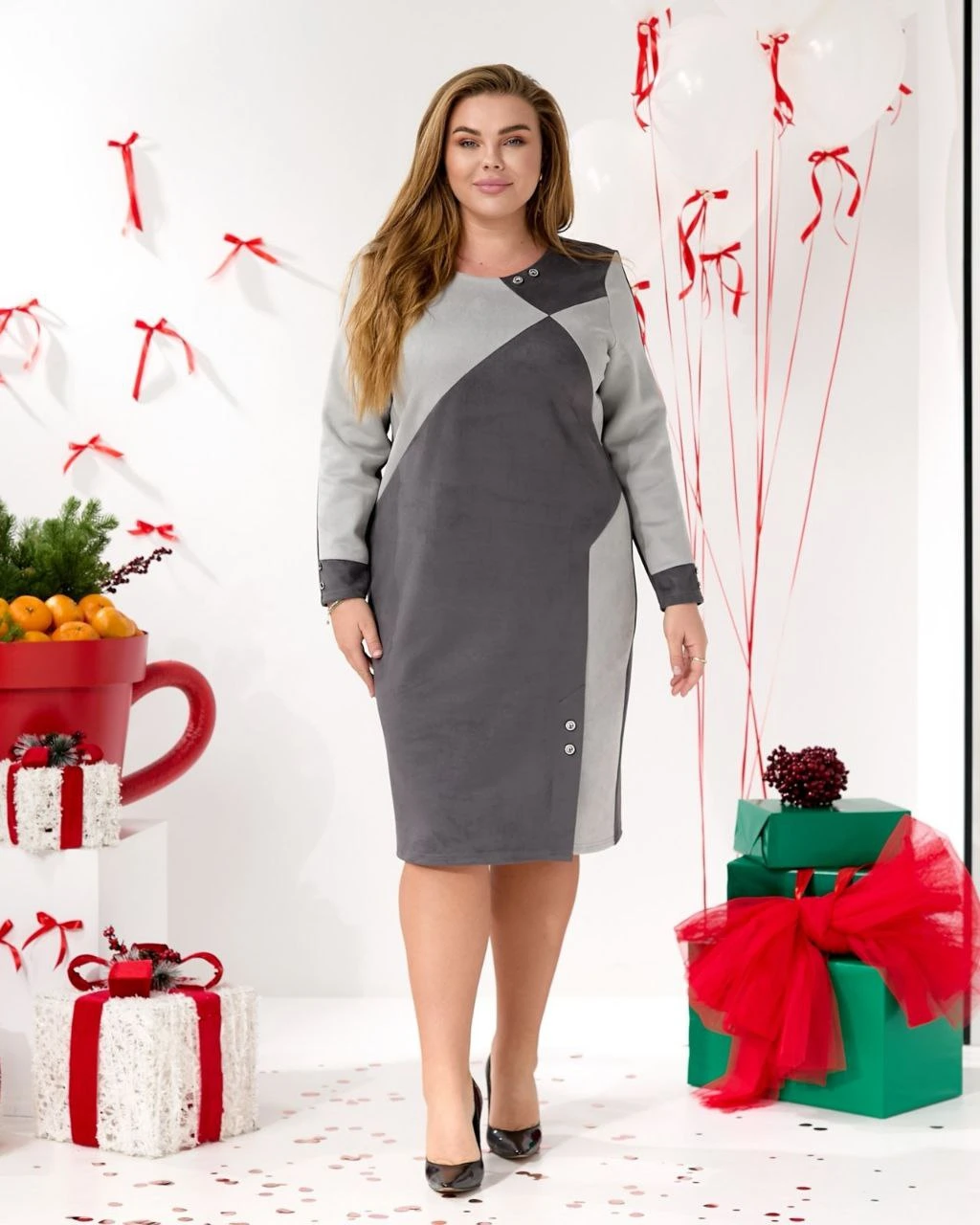 Стильное платье